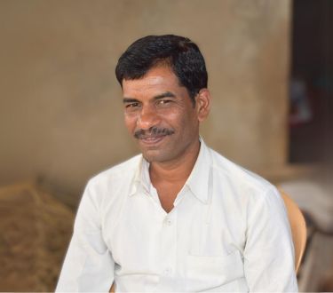 Revchand aus Indien im Porträt