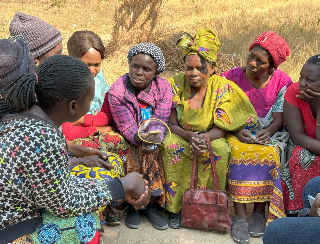 Hörbibel-Studiengruppe in Sambia